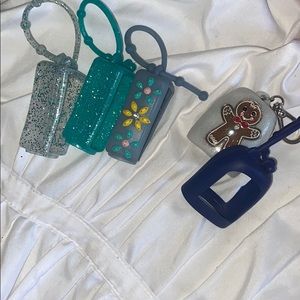 Hand sanitizer cases